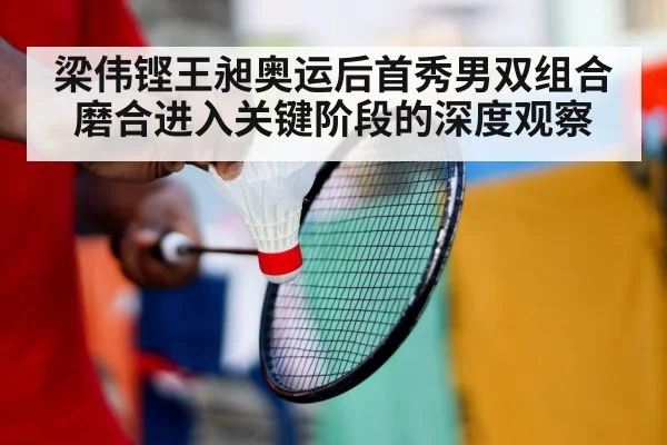 梁伟铿王昶奥运后首秀男双组合磨合进入关键阶段的深度观察